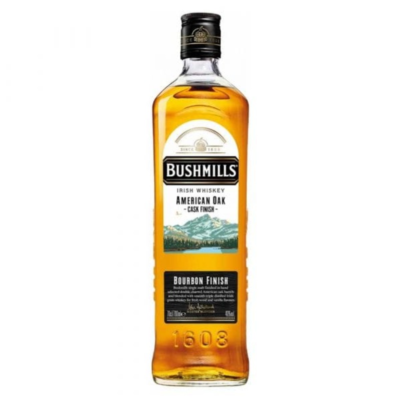 Bushmills American Oak Cask Finish Irish Whiskey 70cl