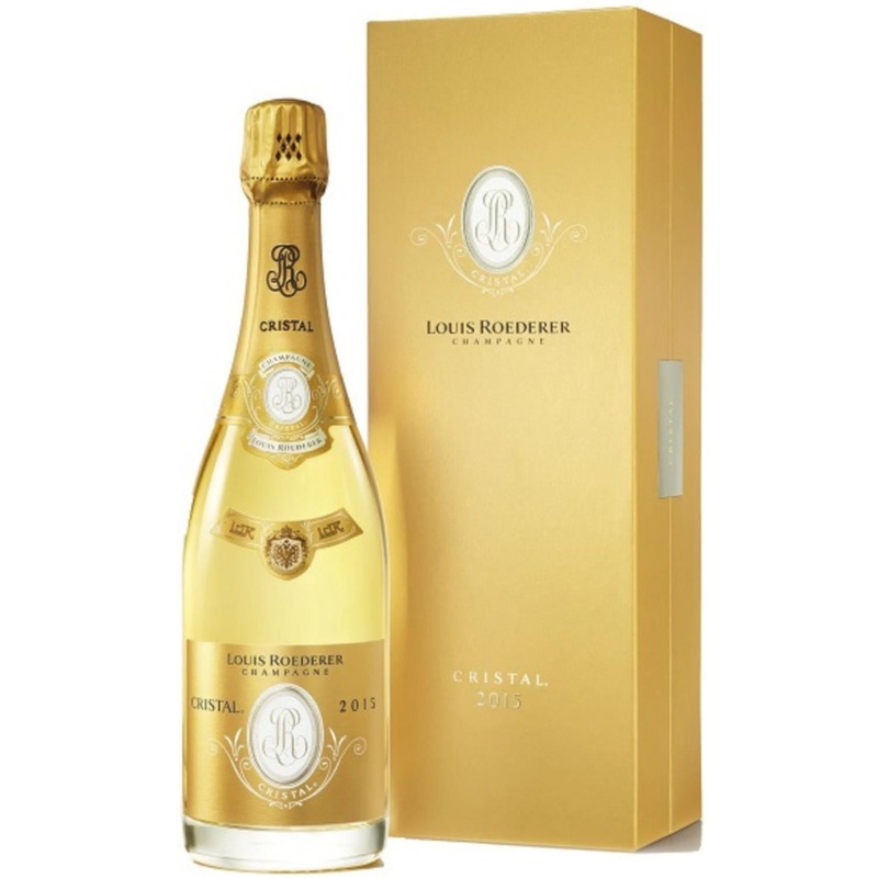 Louis Roederer Cristal 2015 Vintage Champagne Gift Boxed 75cl