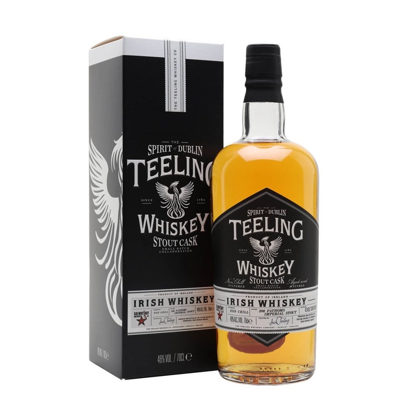 Teeling Galway Bay Stout Cask Finish Irish Whiskey 46% abv 70cl