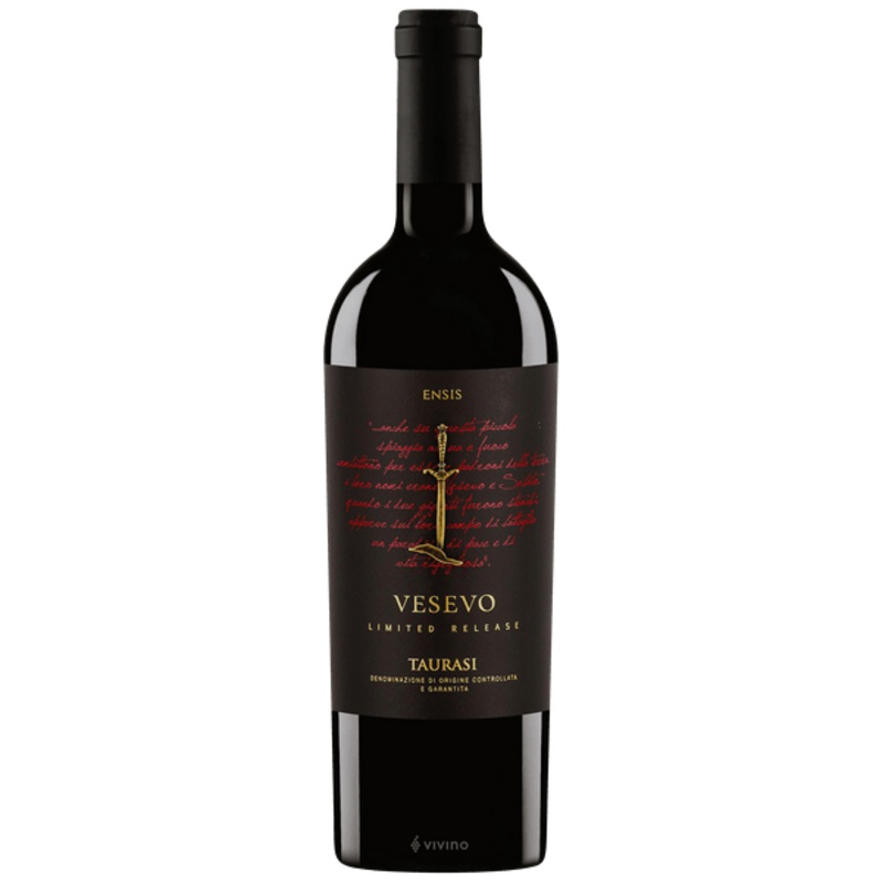 Vesevo Taurasi Ensis Limited Release 14% abv 2013 DOCG