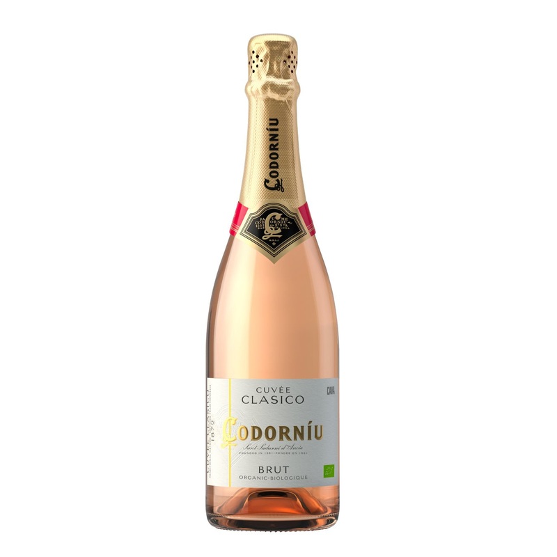 Codorniu Clasico Cuvee Rosado Rose Sparkling Wine, 75 cl