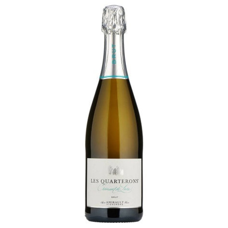 Les Quarterons, Cremant de Loire Brut NV 6 Bottle Case 6x75cl