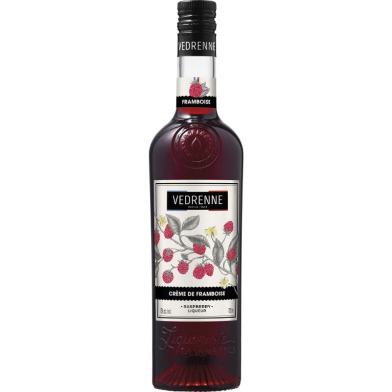 Vedrenne Crme de Framboise (Raspberry) 70cl Bottle