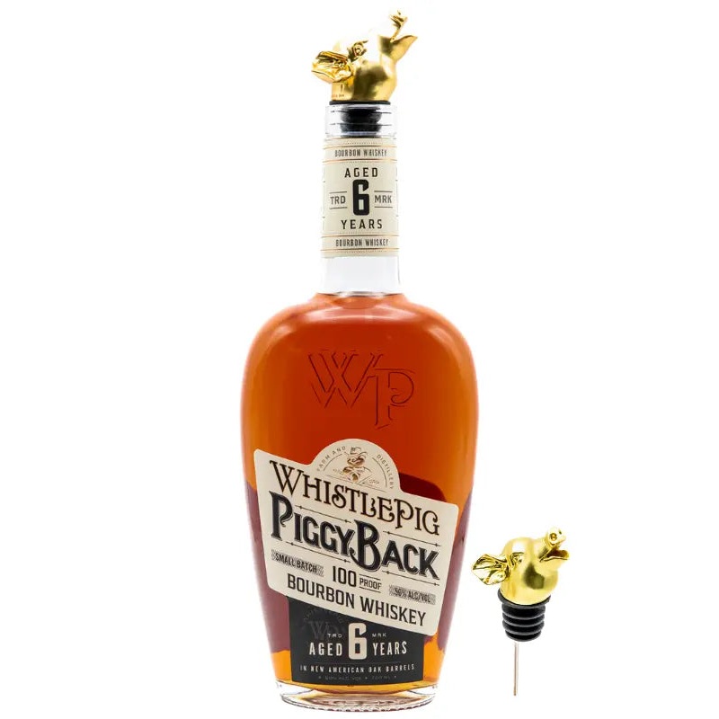 WhistlePig Piggyback 6 Year Old Bourbon Limited Edition Pour Snout