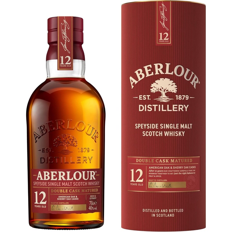 Aberlour 12 Years Old Matured Single Malt Whisky Gift Box 70cl