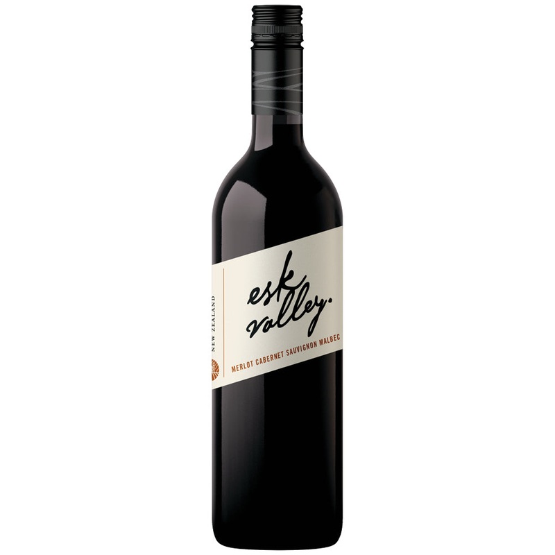 Esk Valley Artisanal Malbec Merlot Cabernet Sauvignon 2022 Single Bottle