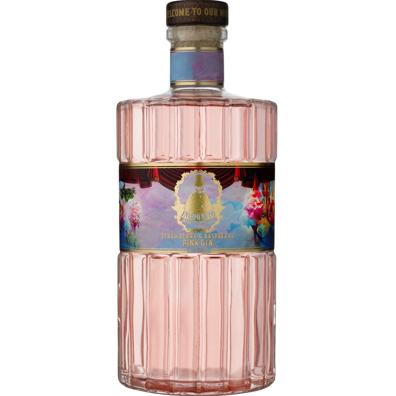 Incognito Strawberry & Raspberry Pink Gin 70cl