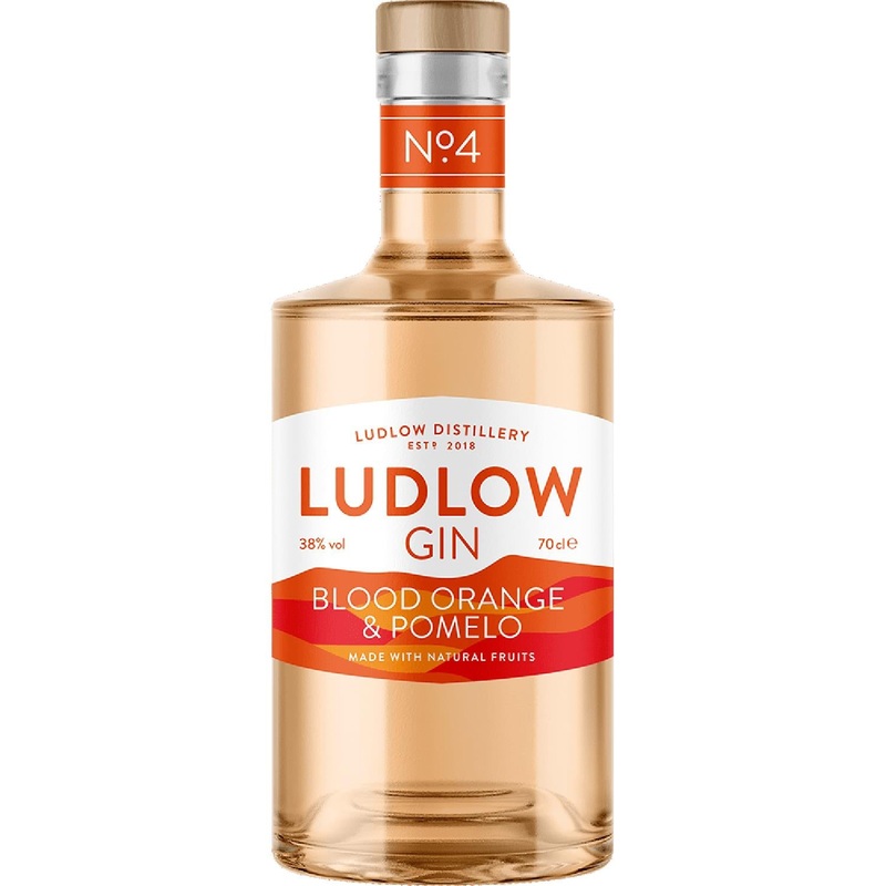 Ludlow Blood Orange & Pomelo Gin 70cl