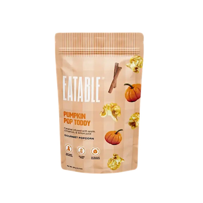 Pumpkin Pop Toddy Gourmet Popcorn Single