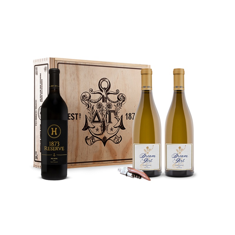 Dream Girl Chardonnay & Red Gift Box Set