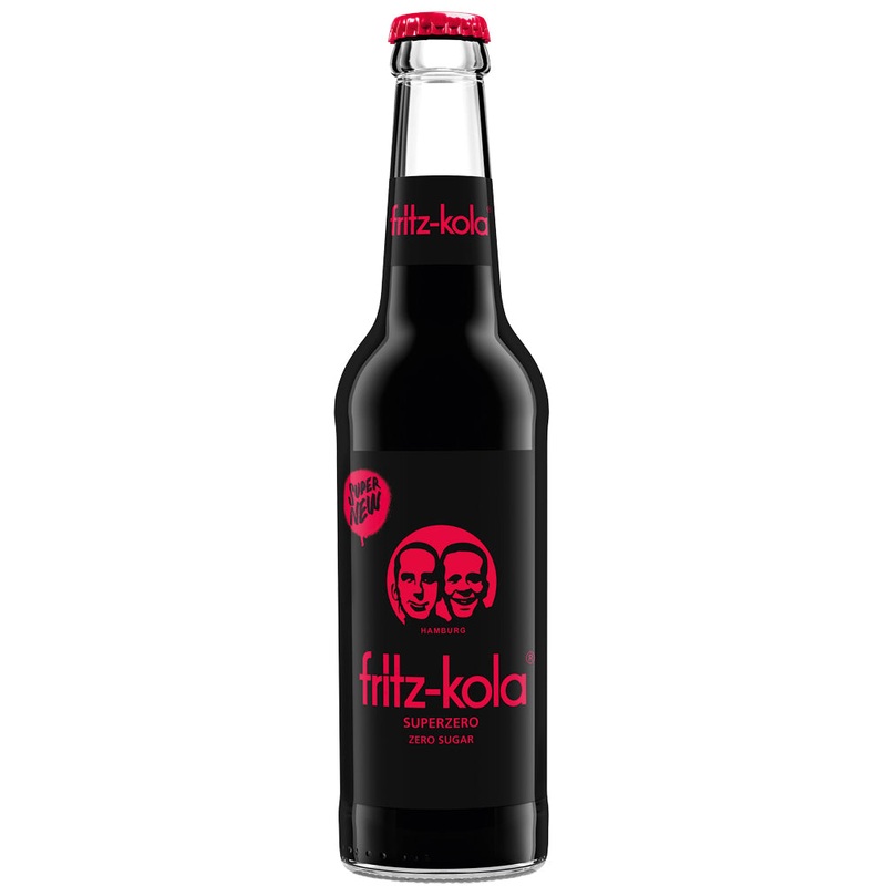 Fritz-Kola KOLA Superzero Zero Sugar Single Bottle