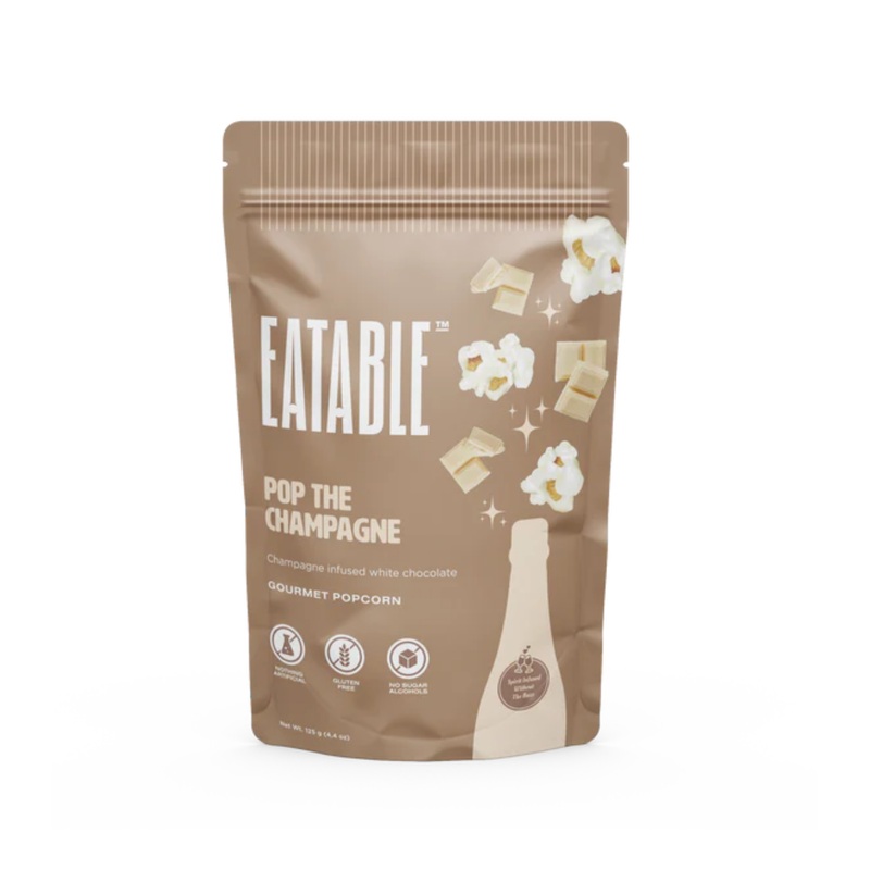 "Pop the Champagne" Gourmet Popcorn SINGLE