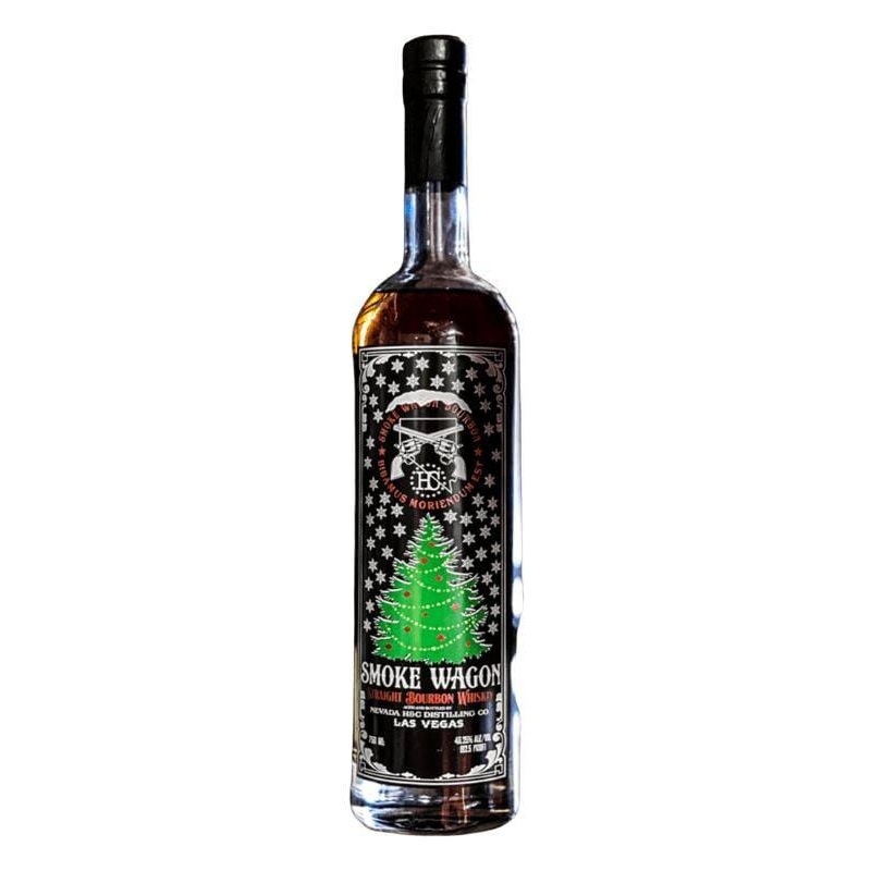 Smoke Wagon Straight Bourbon Whiskey: Holiday Edition 750mL