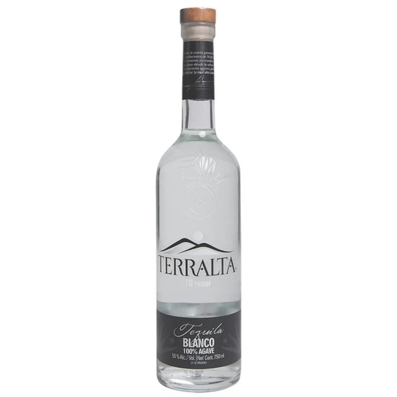 Terralta Blanco 110 Proof Blanco Tequila, 75 cl