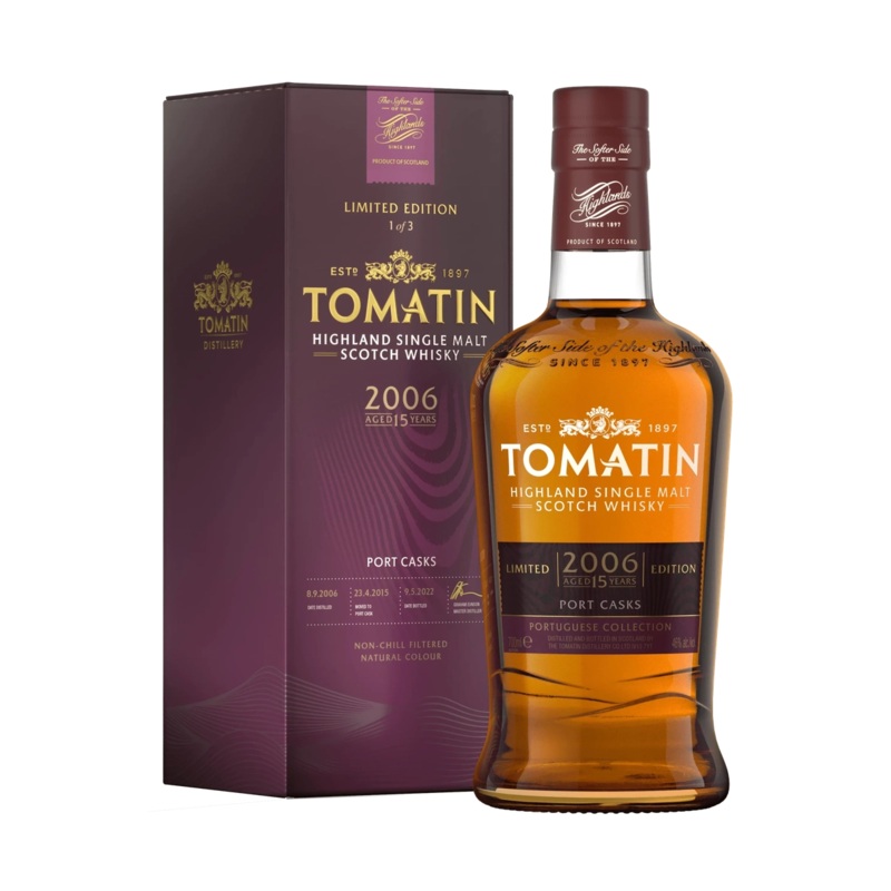Tomatin 2006 Port Edition - The Portuguese Collection 1 Bottle