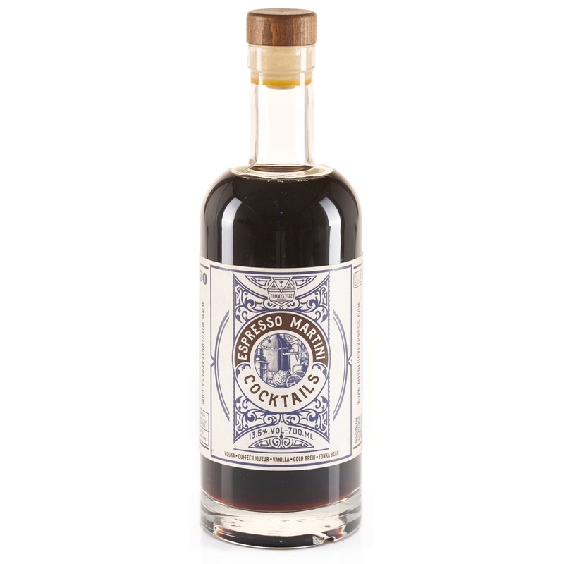Tommy's Fizz Espresso Martini Ready To Drink Cocktail 70cl