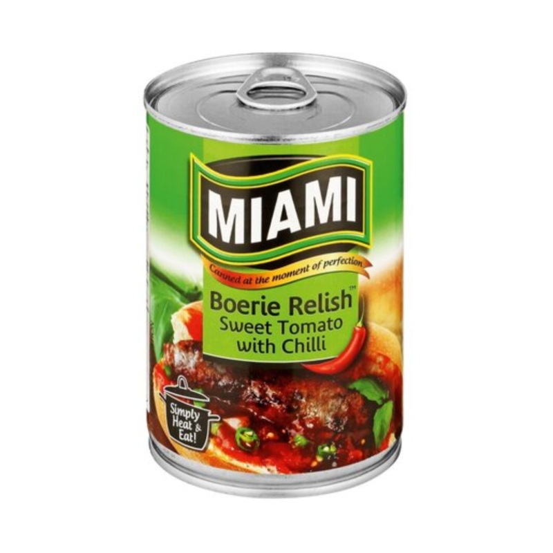 Miami Boerie Relish with chilli 450g