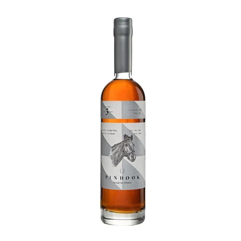 Pinhook Tiz Rye Time 5 Year Old Bourbon Whiskey 750mL