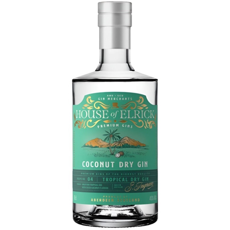 House of Elrick Premium Estate Coconut Gin 70cl
