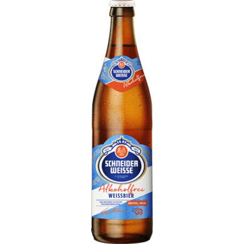 Schneider, Non Alcoholic Tap3, 500ml Bottle