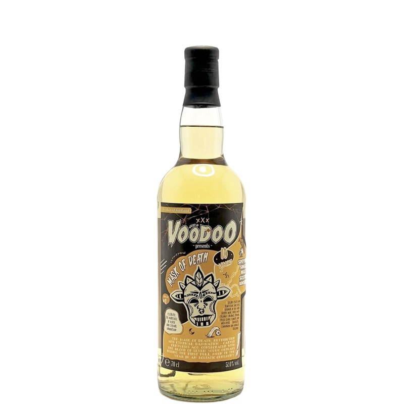 Brave New Spirits, Whisky Of Voodoo 'The Mask Of Death' Dailuaine Speyside 10 Years Old, 2012 - 70cl DUTY PAID 1 X70CL