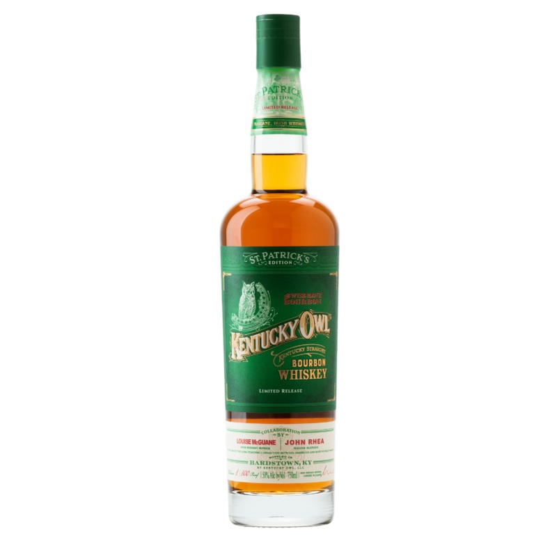 Kentucky Owl Bourbon Whiskey St Patrick's Limited Edition Release 70cl