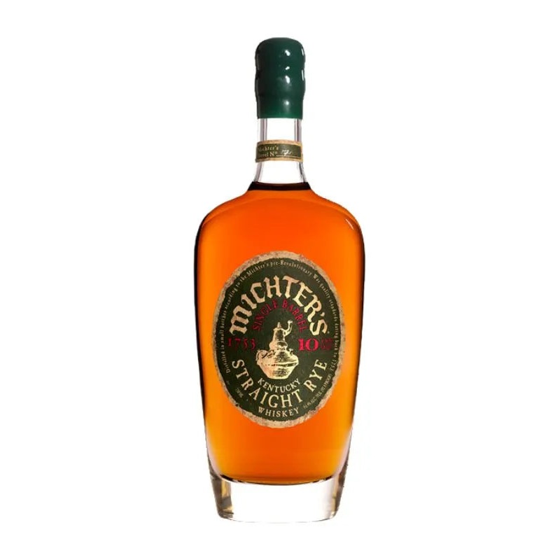 Michters 10 Year Old Single Barrel Rye Whiskey 2019 Release 750mL