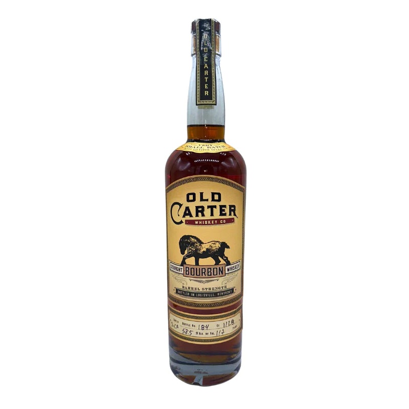 Old Carter Straight Bourbon Whiskey Very Small Batch 3-CA 2023 Release