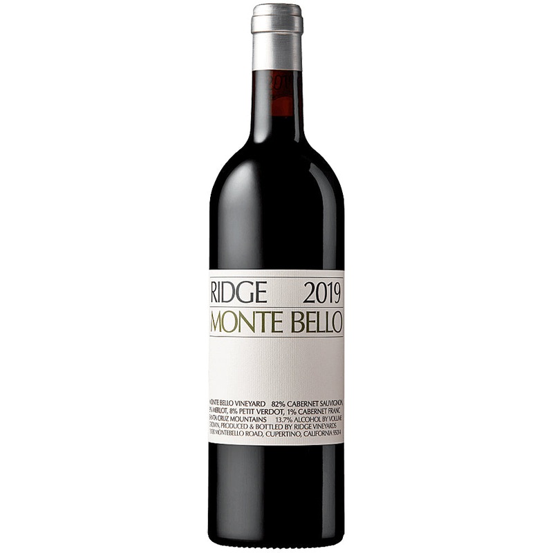 Ridge Vineyards Monte Bello 2019 Single Bottle