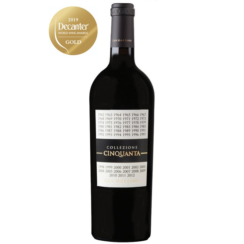 San Marzano Collezione Cinquanta Vino Rosso d'Italia NV Single Bottle
