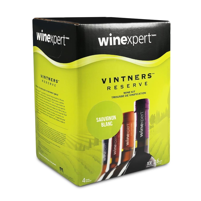 Winexpert Vintners Reserve 30 Bottle White Wine Kit - Sauvignon Blanc