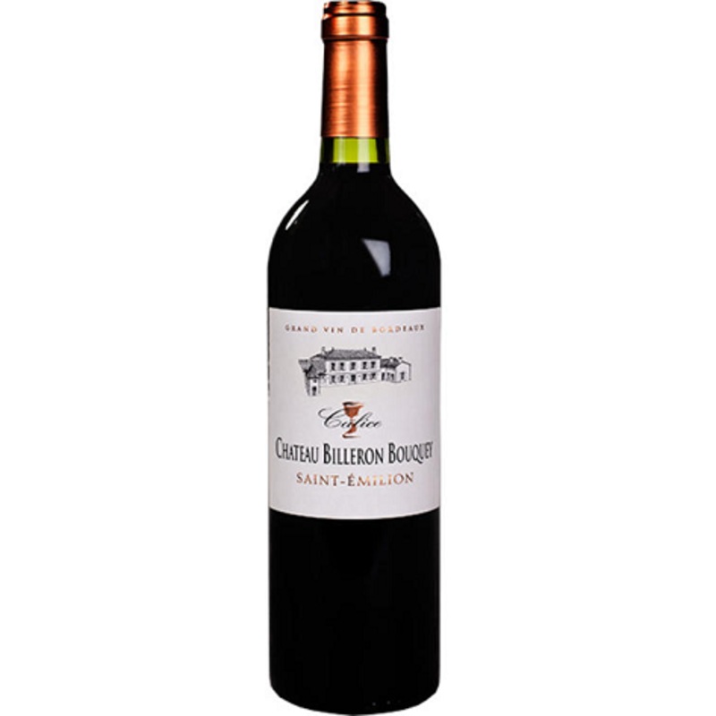 Chteau Billeron Bouquey 2015 Saint-milion 6 Bottle Case 6x75cl