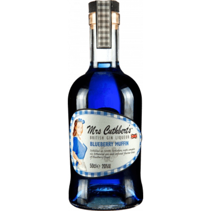Mrs Cuthbert's Blueberry Muffin Gin Liqueur 50cl