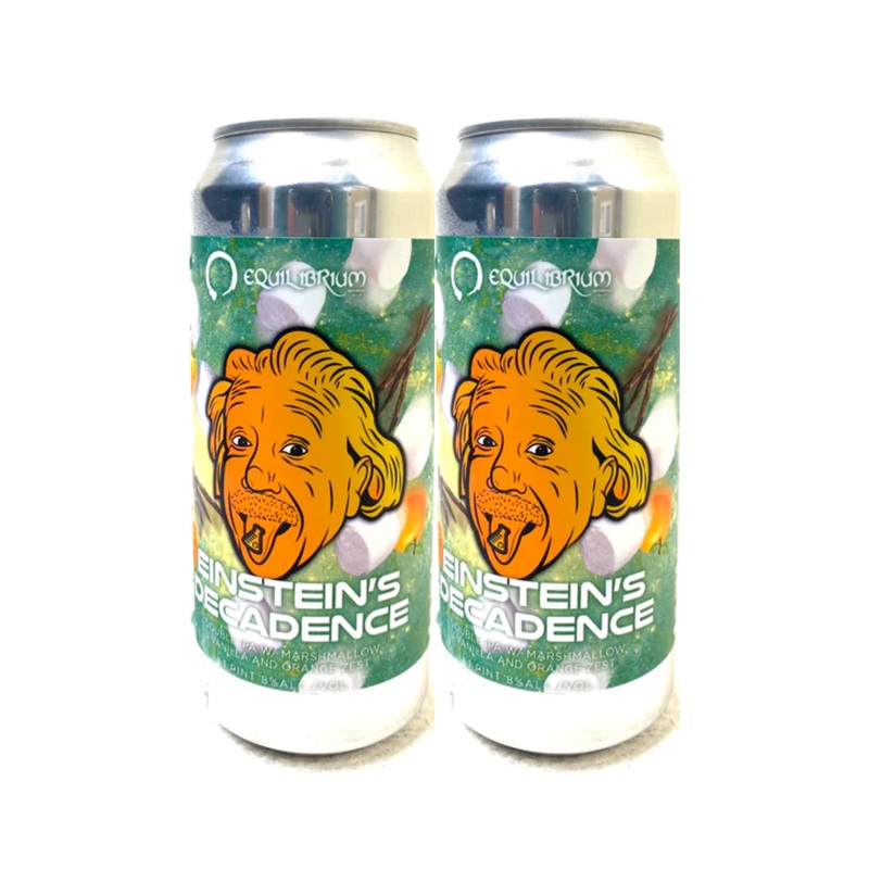 Equilibrium Einstein's Decadence IPA 4 PACK 16 OZ CANS