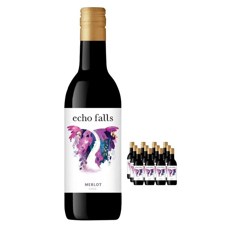 Echo Falls Merlot Miniature Multipack, 12 x 187 ml