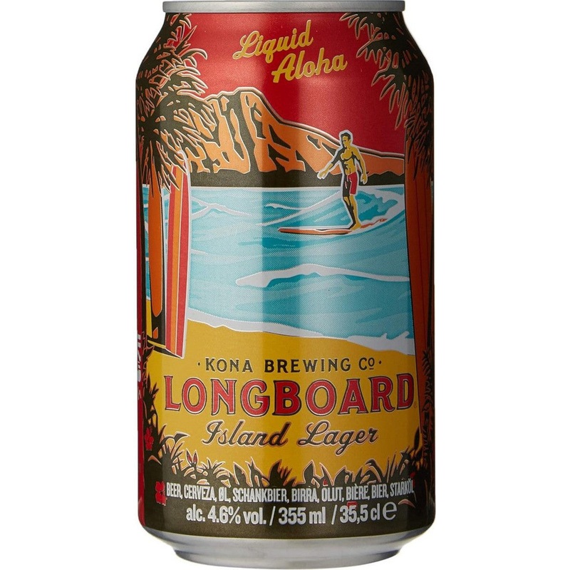 Kona Brewing Longboard Island Lager Can 1 Can