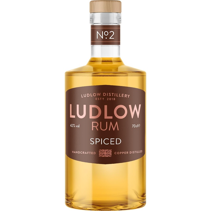 Ludlow No 2 Spiced Botanical Rum 70cl