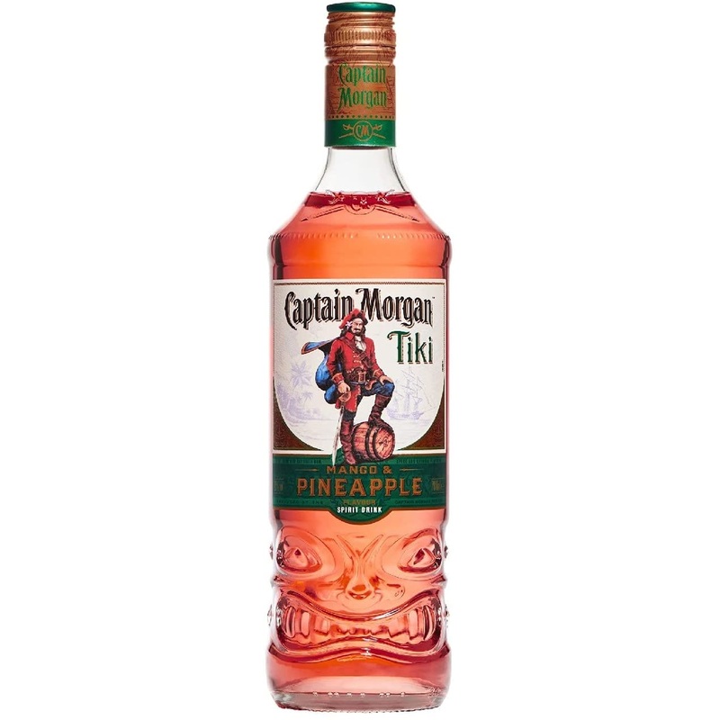 Captain Morgan Tiki Pineapple and Mango Rum Based Spirit Drink 70cl