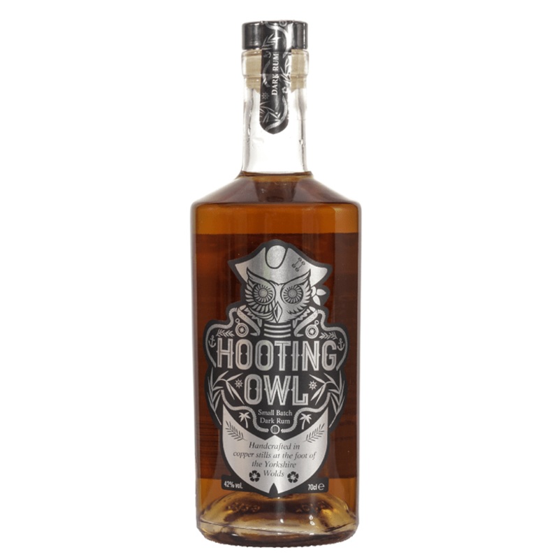 Hooting Owl Botanical Dark Rum 70cl