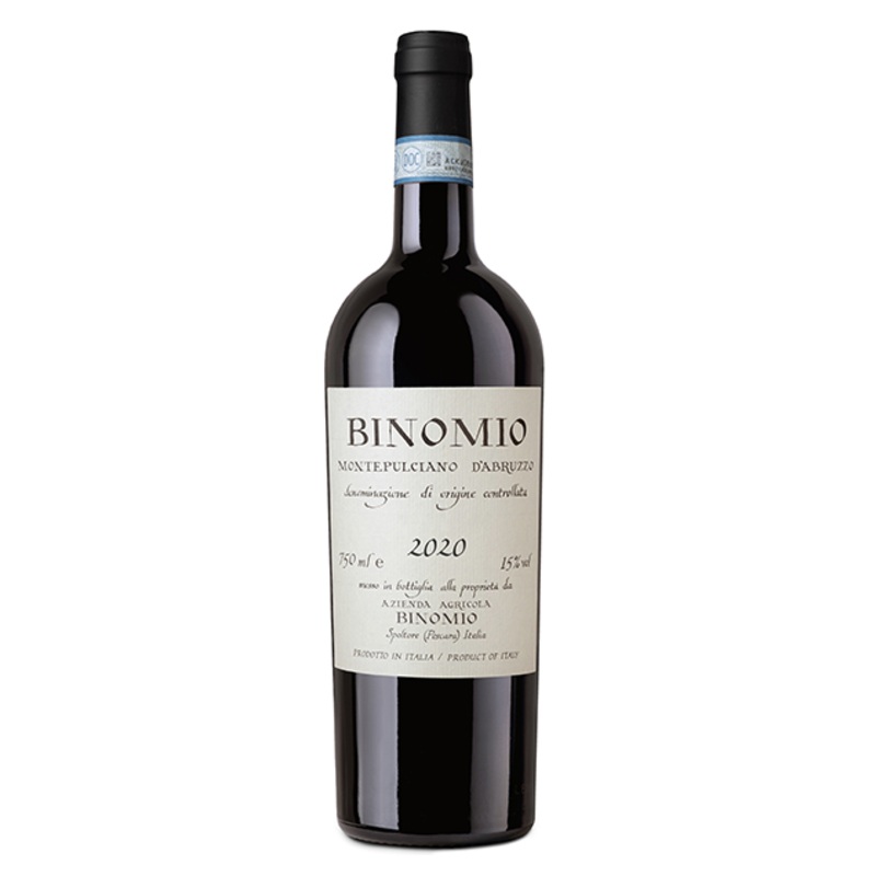 Binomio Montepulciano dAbruzzo Riserva 2020
