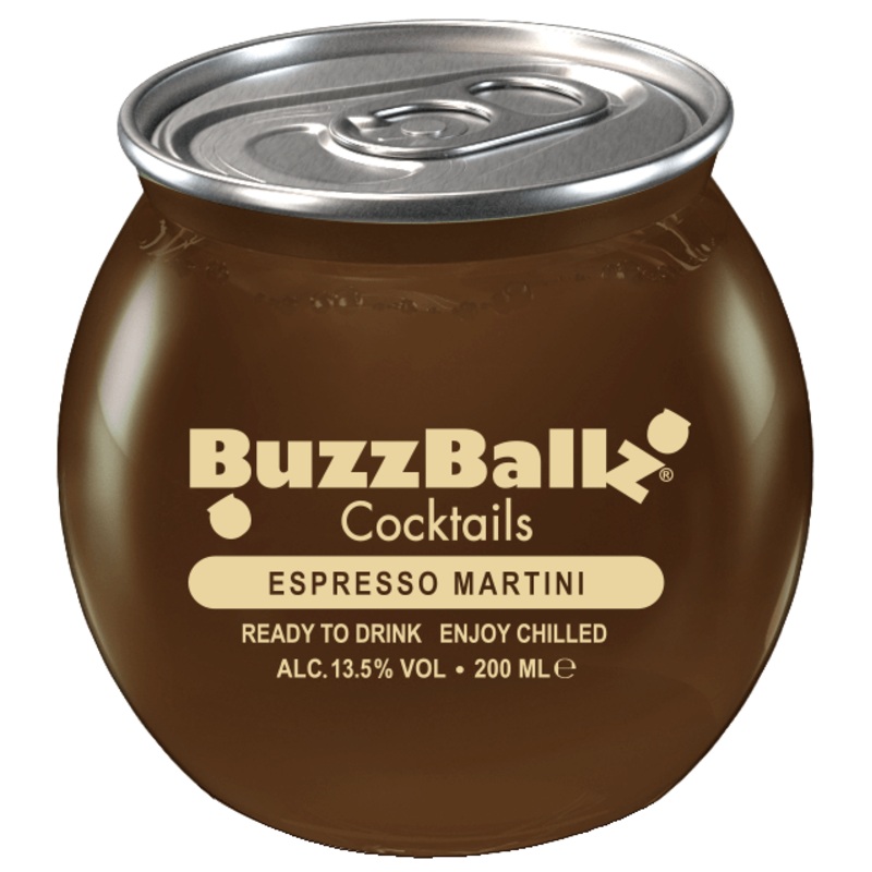 BuzzBallz Espresso Martini Cocktail 3x200ml