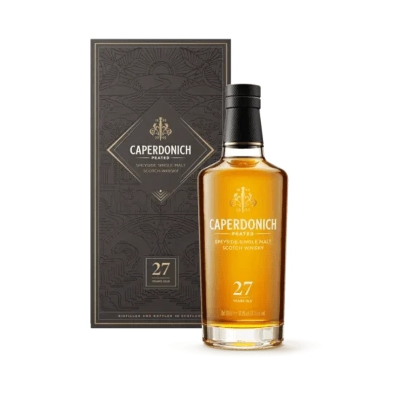 Caperdonich Single Malt Scotch Whiskey Peated Speyside 27 Year 700 ML