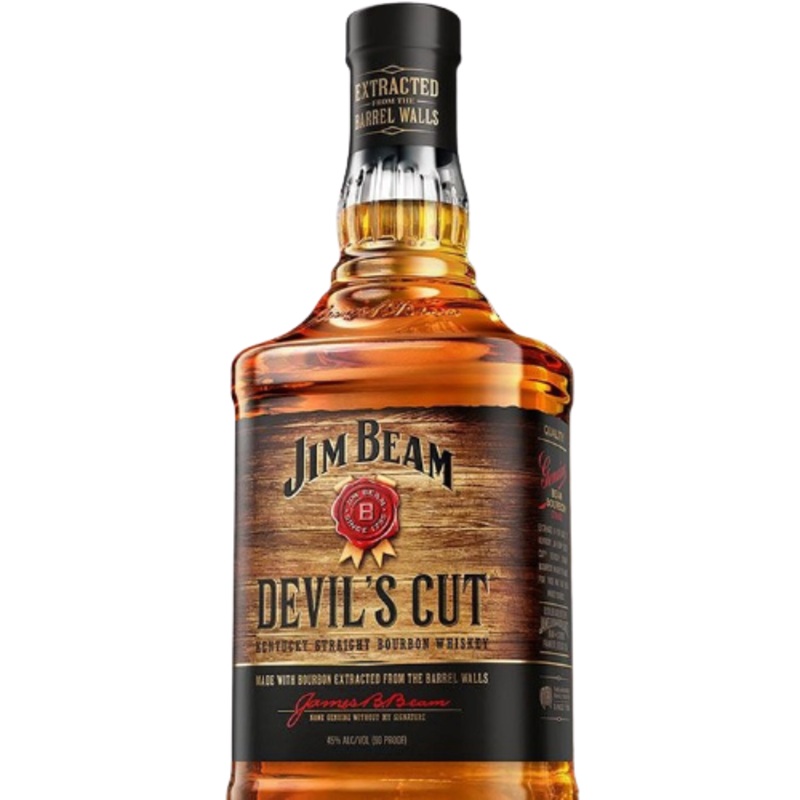 Jim Beam Straight Bourbon Devil'S Cut 90 1.75 L