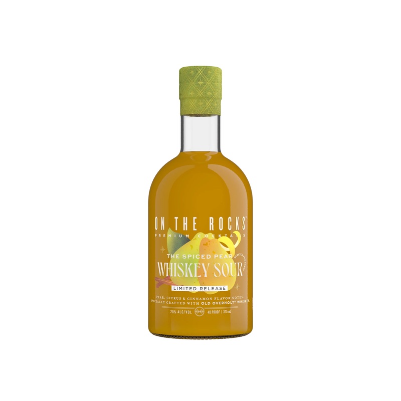 On The Rocks Spiced Pear Whiskey Sour 375 ML