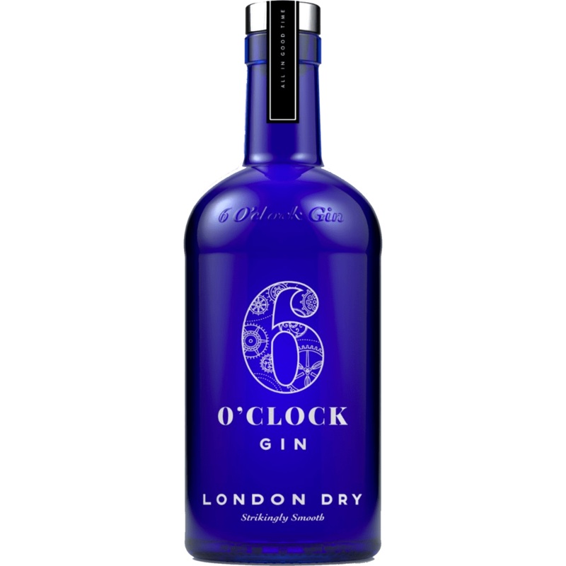 6 O Clock London Dry Gin 750 ML