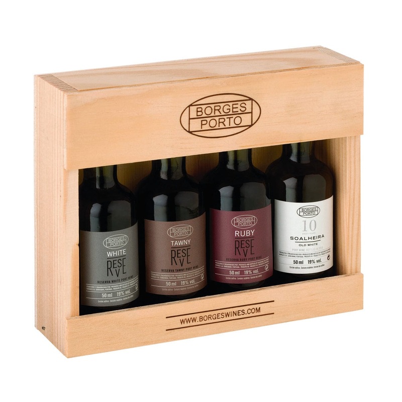 Borges Port Miniature Gift Pack 4x5cl