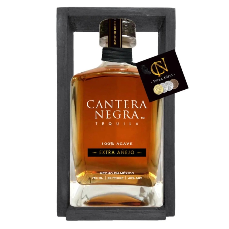 Cantera Negra Aejo Tequila, 75 cl