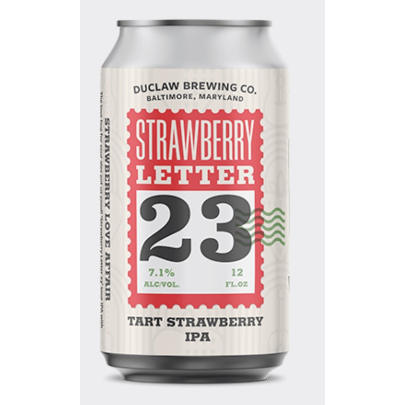Duclaw Strawberry Letter 23 Sour IPA 6pk