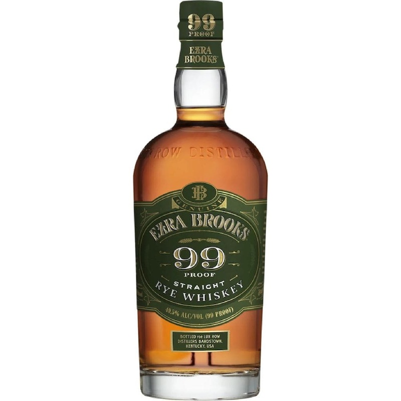 Ezra Brooks Straight Rye Whiskey 750 ML