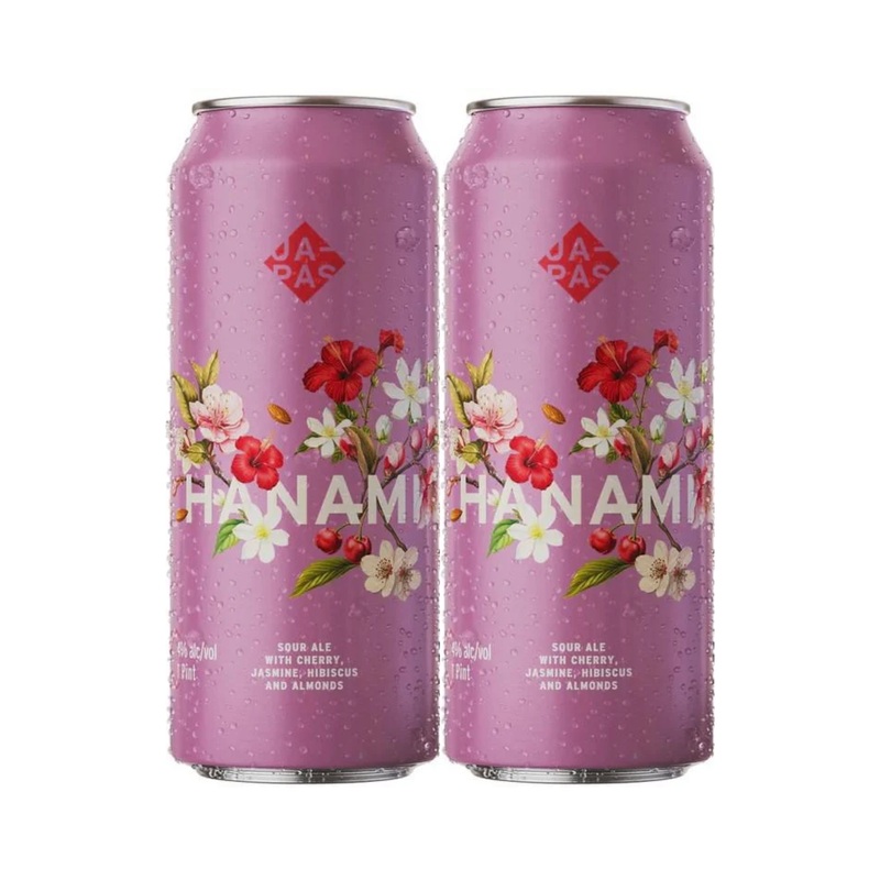 Japas Cervejaria Hanami Sour 4 PACK 16 OZ CANS